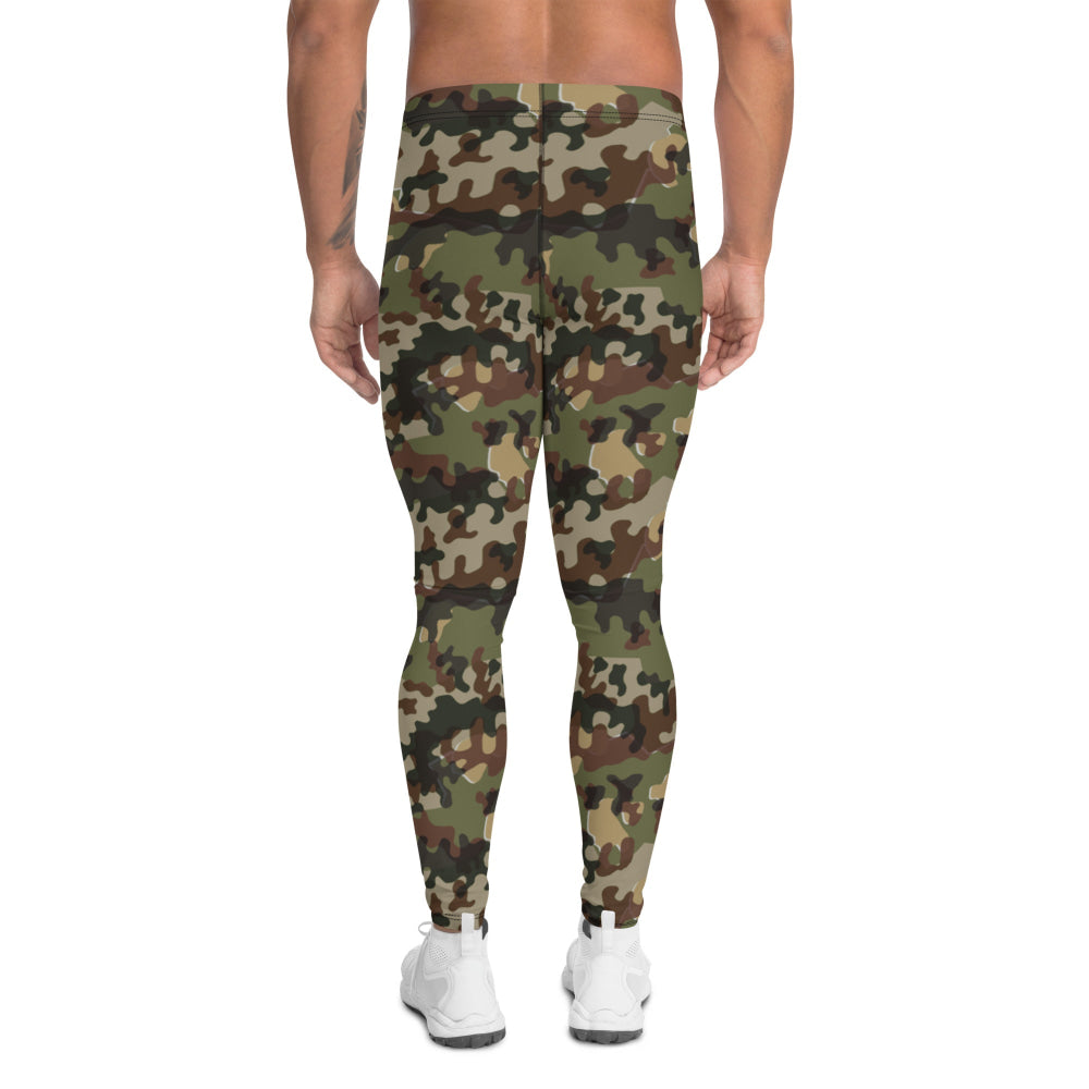 German Zelt-tarnmuster Autumn CAMO Men’s Leggings - Mens