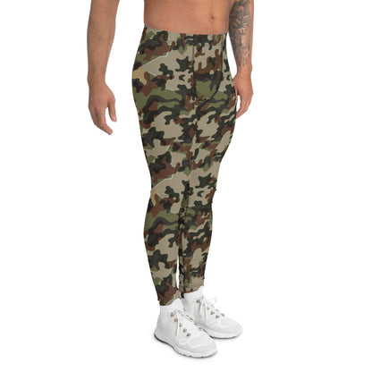 German Zelt-tarnmuster Autumn CAMO Men’s Leggings - Mens