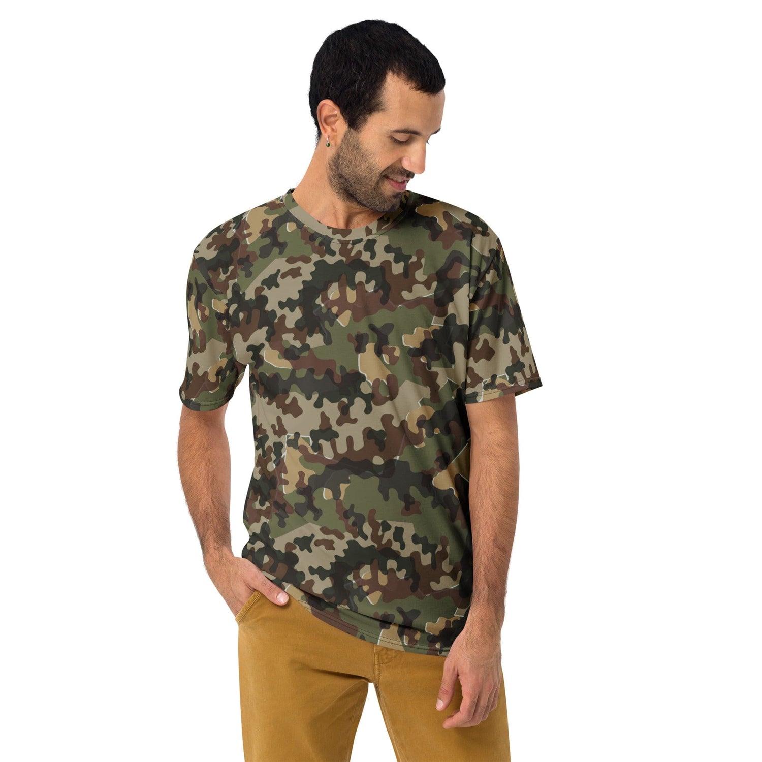 German Zelt-tarnmuster Autumn CAMO Mens t-shirt - T-Shirts