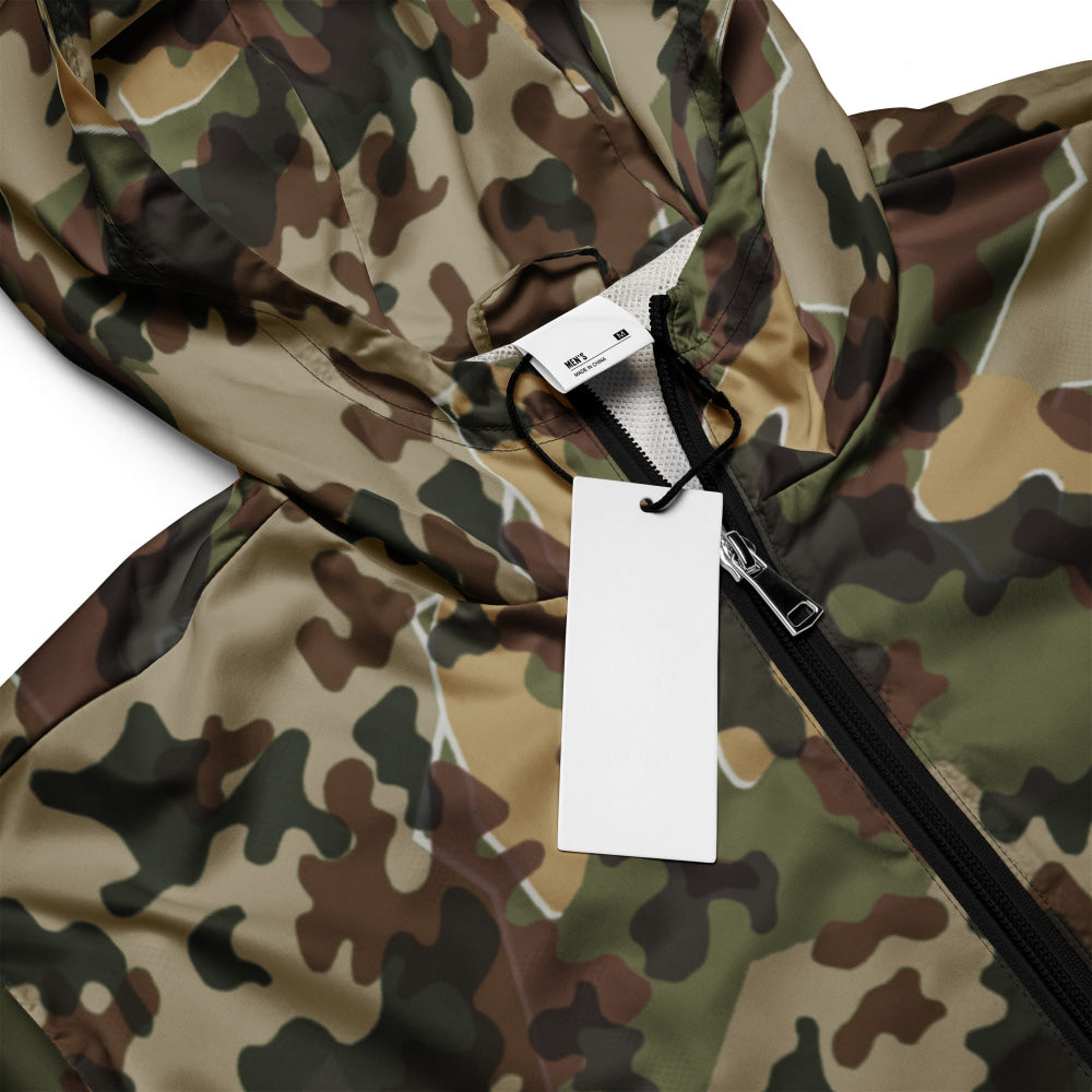 German Zelt-tarnmuster Autumn CAMO Men’s windbreaker - Mens Windbreaker