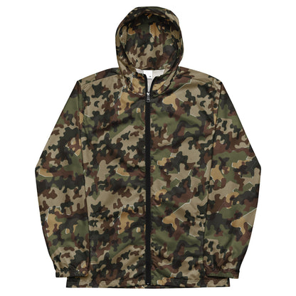 German Zelt-tarnmuster Autumn CAMO Men’s windbreaker - Mens Windbreaker