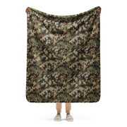 Zelt-tarnmuster Autumn CAMO Sherpa Blanket - 50″×60″