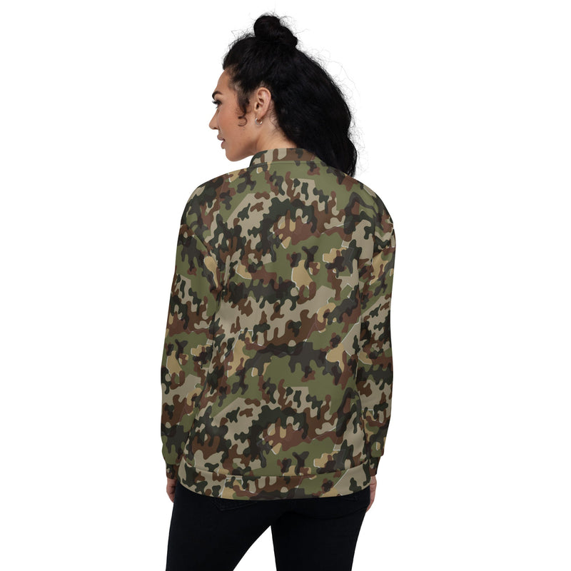 Zelt-tarnmuster Autumn CAMO Unisex Bomber Jacket