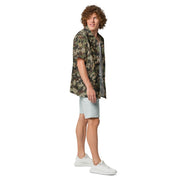 Zelt-tarnmuster Autumn CAMO Unisex Short-Sleeve Button Shirt - Button-Up
