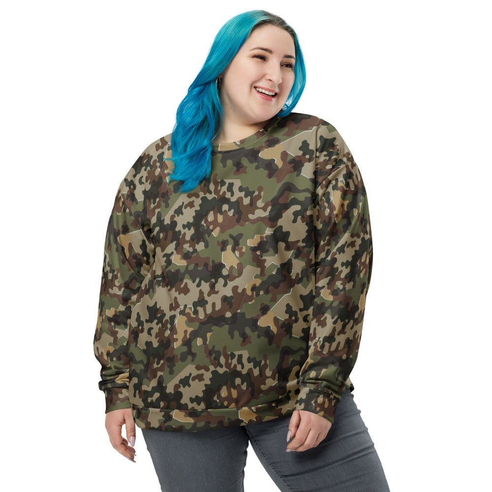 German Zelt-tarnmuster Autumn CAMO Unisex Sweatshirt