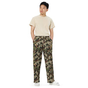 Zelt-tarnmuster Autumn CAMO Unisex Wide-Leg Leisure Pants - Pant