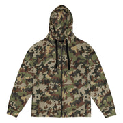 Zelt-tarnmuster Autumn CAMO Unisex Zip Hoodie - 2XS