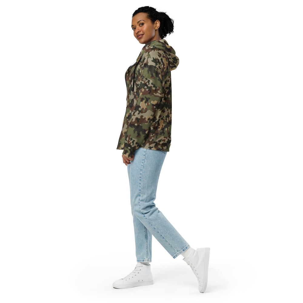 German Zelt - tarnmuster Autumn CAMO Unisex zip hoodie