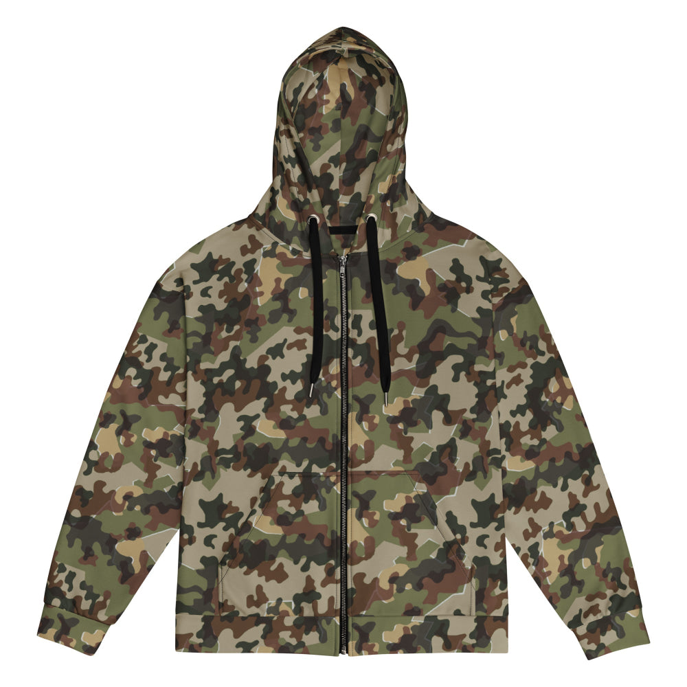 German Zelt - tarnmuster Autumn CAMO Unisex zip hoodie