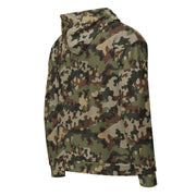 Zelt-tarnmuster Autumn CAMO Unisex Zip Hoodie