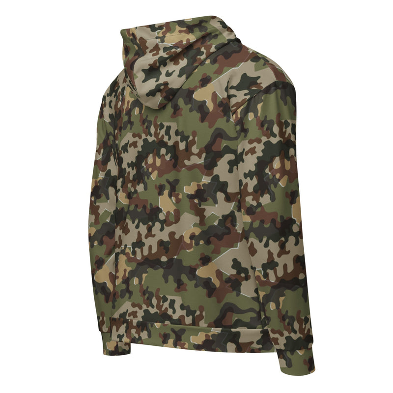 Zelt-tarnmuster Autumn CAMO Unisex Zip Hoodie