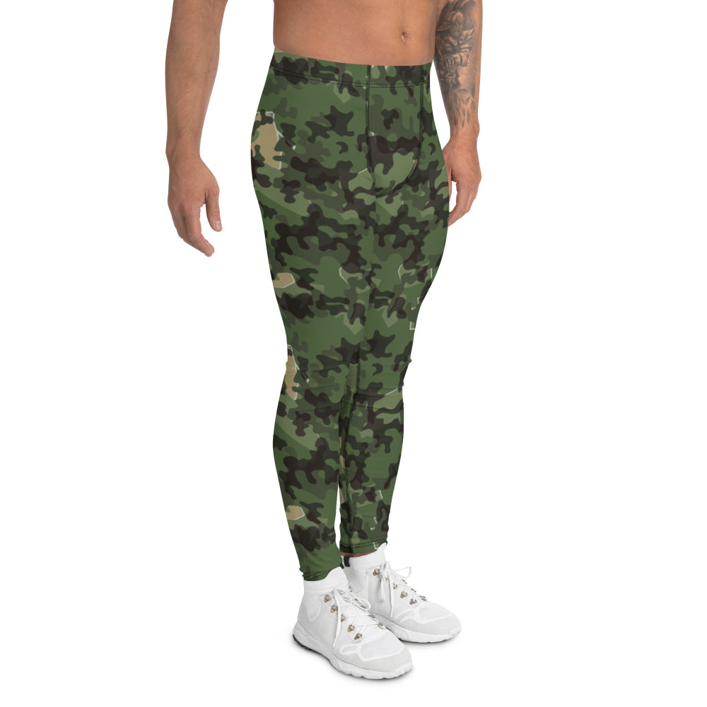 German Zelt-tarnmuster Summer CAMO Men’s Leggings - Mens