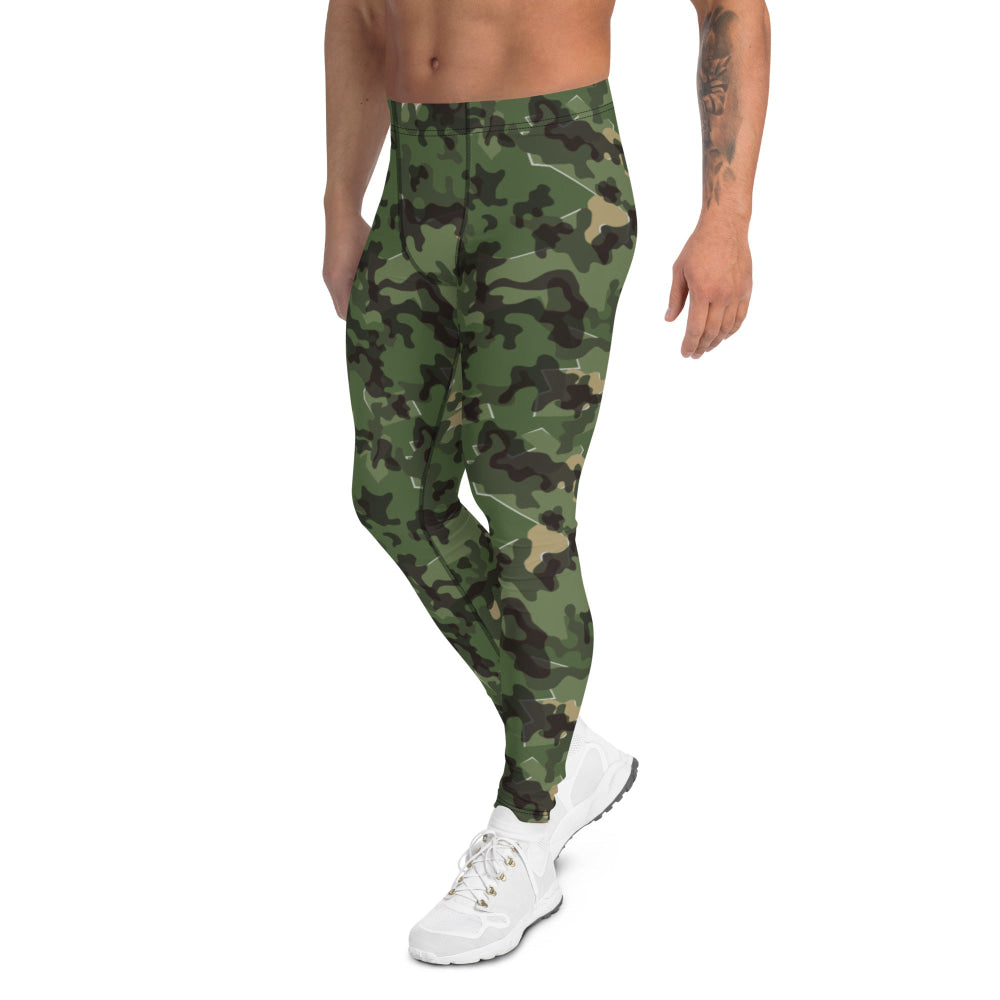 German Zelt-tarnmuster Summer CAMO Men’s Leggings - Mens