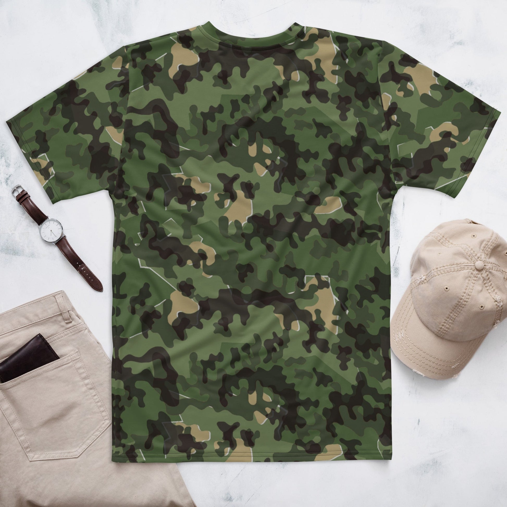 merchandise zelt German Zelt-tarnmuster Summer CAMO Mens T-Shirt