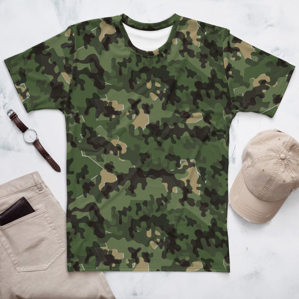 German Zelt-tarnmuster Summer CAMO Men’s t-shirt - XS - Mens T-Shirt