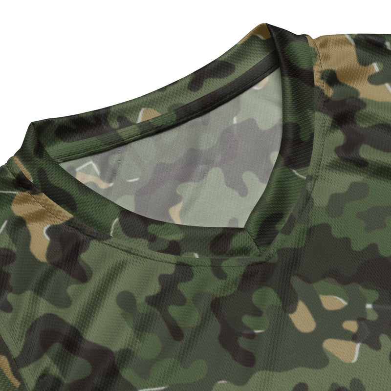 Zelt-tarnmuster Summer CAMO Unisex Basketball Jersey