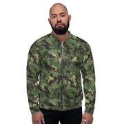 Zelt-tarnmuster Summer CAMO Unisex Bomber Jacket