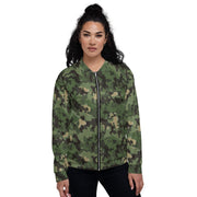Zelt-tarnmuster Summer CAMO Unisex Bomber Jacket