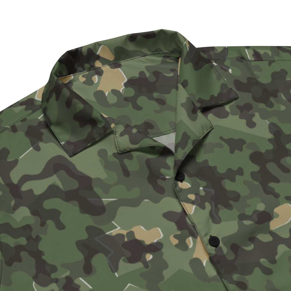 German Zelt-tarnmuster Summer CAMO Unisex button shirt - Button Shirt