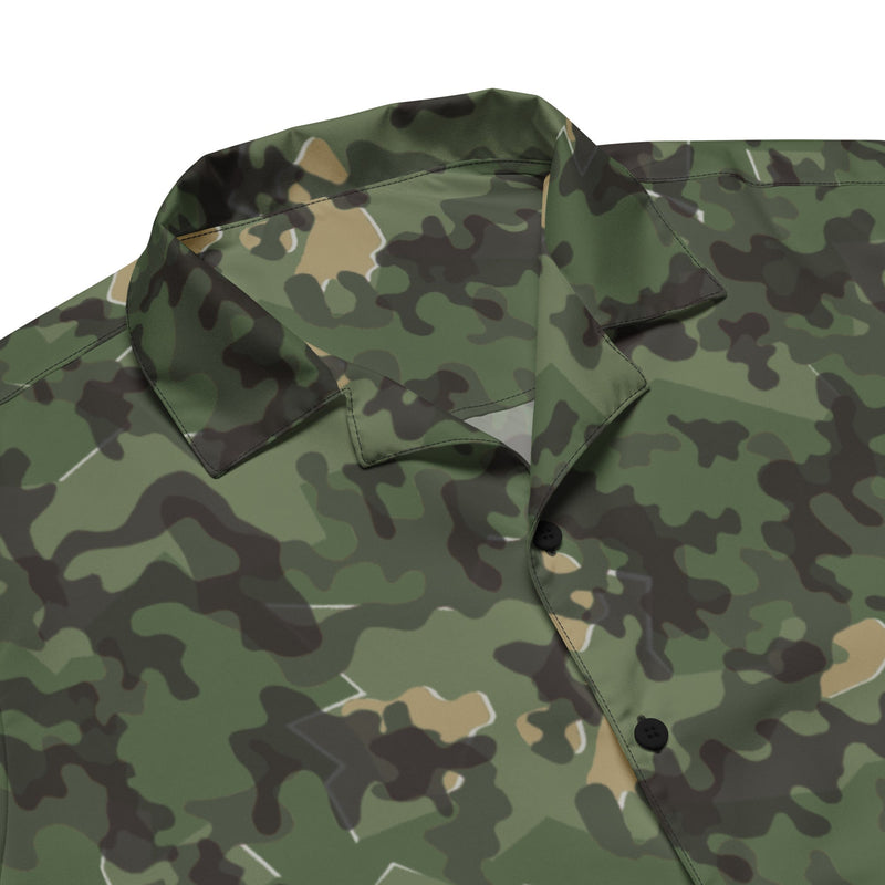 Zelt-tarnmuster Summer CAMO Unisex Short-Sleeve Button Shirt - Button-Up