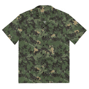 Zelt-tarnmuster Summer CAMO Unisex Short-Sleeve Button Shirt - 2XS - Button-Up