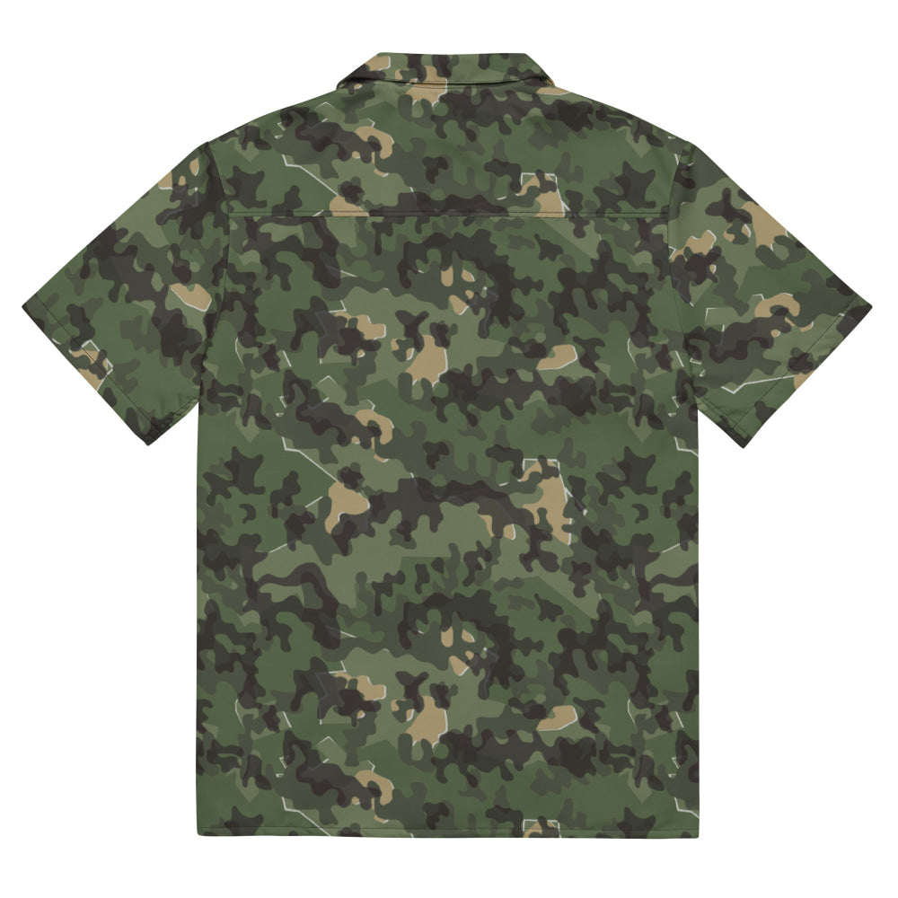 German Zelt-tarnmuster Summer CAMO Unisex button shirt - Button Shirt