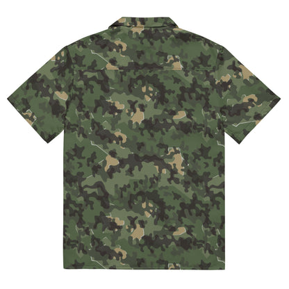 German Zelt-tarnmuster Summer CAMO Unisex button shirt - Button Shirt