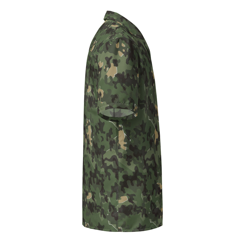 Zelt-tarnmuster Summer CAMO Unisex Short-Sleeve Button Shirt - Button-Up