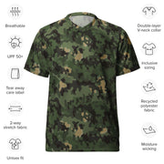 Zelt-tarnmuster Summer CAMO Unisex Sports Jersey