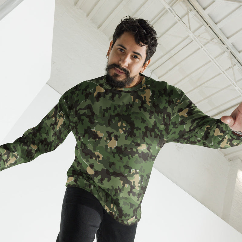 Zelt-tarnmuster Summer CAMO Unisex Sweatshirt