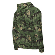 Zelt-tarnmuster Summer CAMO Unisex Zip Hoodie