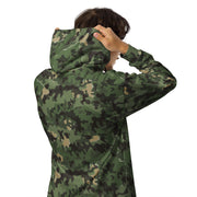 Zelt-tarnmuster Summer CAMO Unisex Zip Hoodie