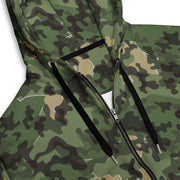 Zelt-tarnmuster Summer CAMO Unisex Zip Hoodie