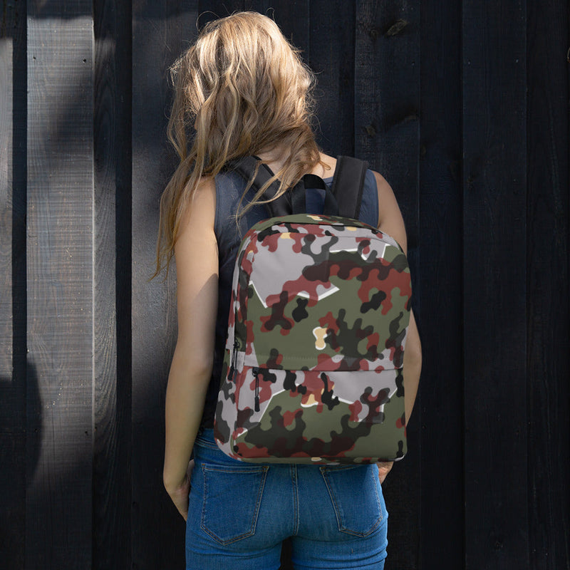 Zelt-tarnmuster Winter CAMO Backpack - Bag