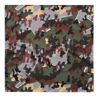 German Zelt-tarnmuster Winter CAMO bandana - Bandana