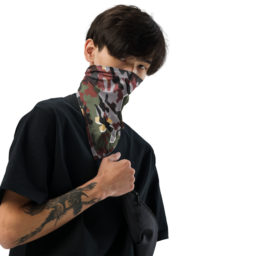 German Zelt-tarnmuster Winter CAMO bandana - M - Bandana