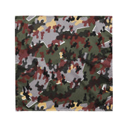 Zelt-tarnmuster Winter CAMO Bandana - M - Head