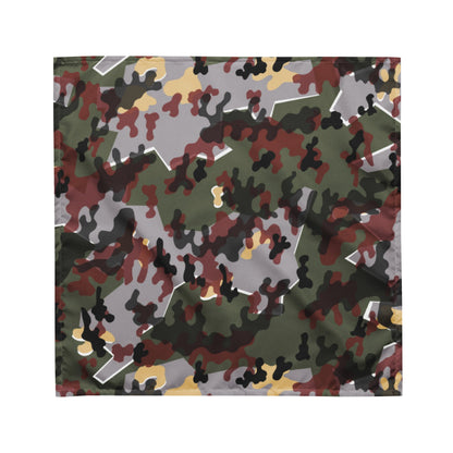 German Zelt-tarnmuster Winter CAMO bandana - M - Bandanas