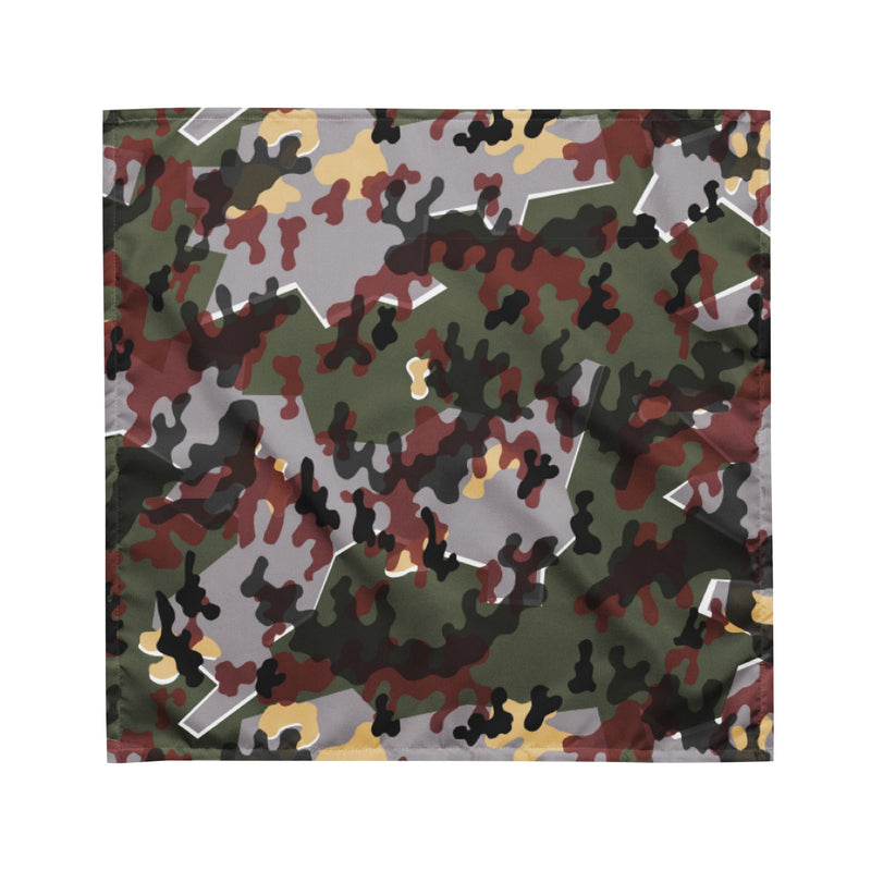 Zelt-tarnmuster Winter CAMO Bandana - M - Head