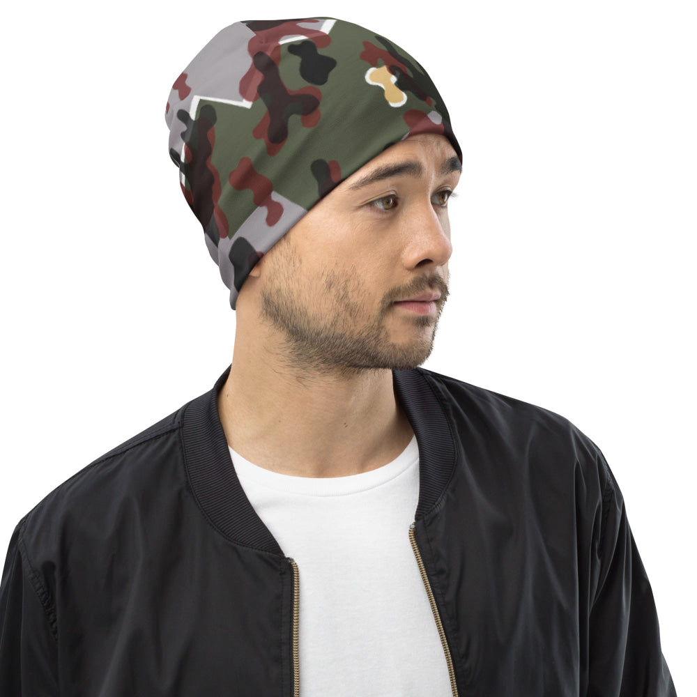 German Zelt-tarnmuster Winter CAMO Beanie