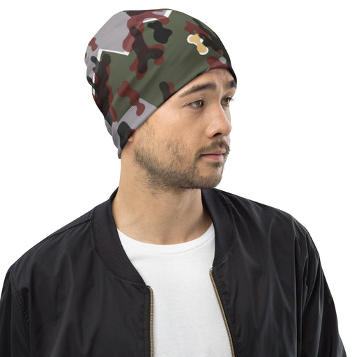 Zelt-tarnmuster Winter CAMO Beanie - Head