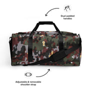 Zelt-tarnmuster Winter CAMO Duffle Bag