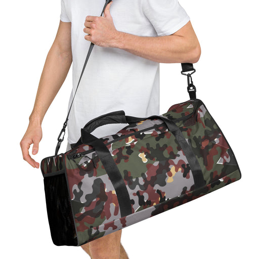 Zelt-tarnmuster Winter CAMO Duffle Bag