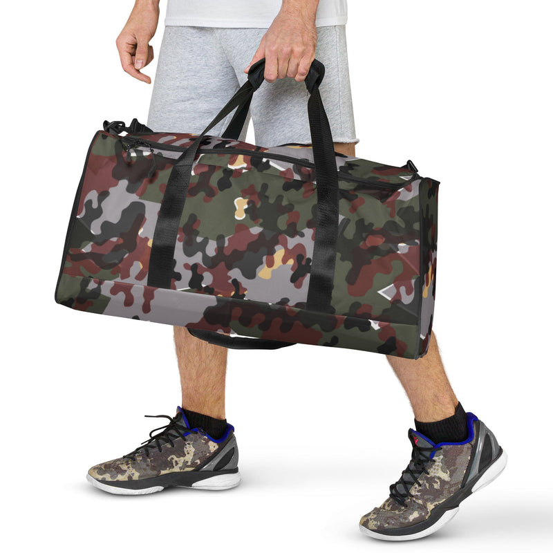 Zelt-tarnmuster Winter CAMO Duffle Bag