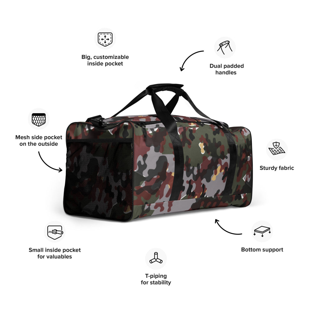 German Zelt-tarnmuster Winter CAMO Duffle bag - Bag