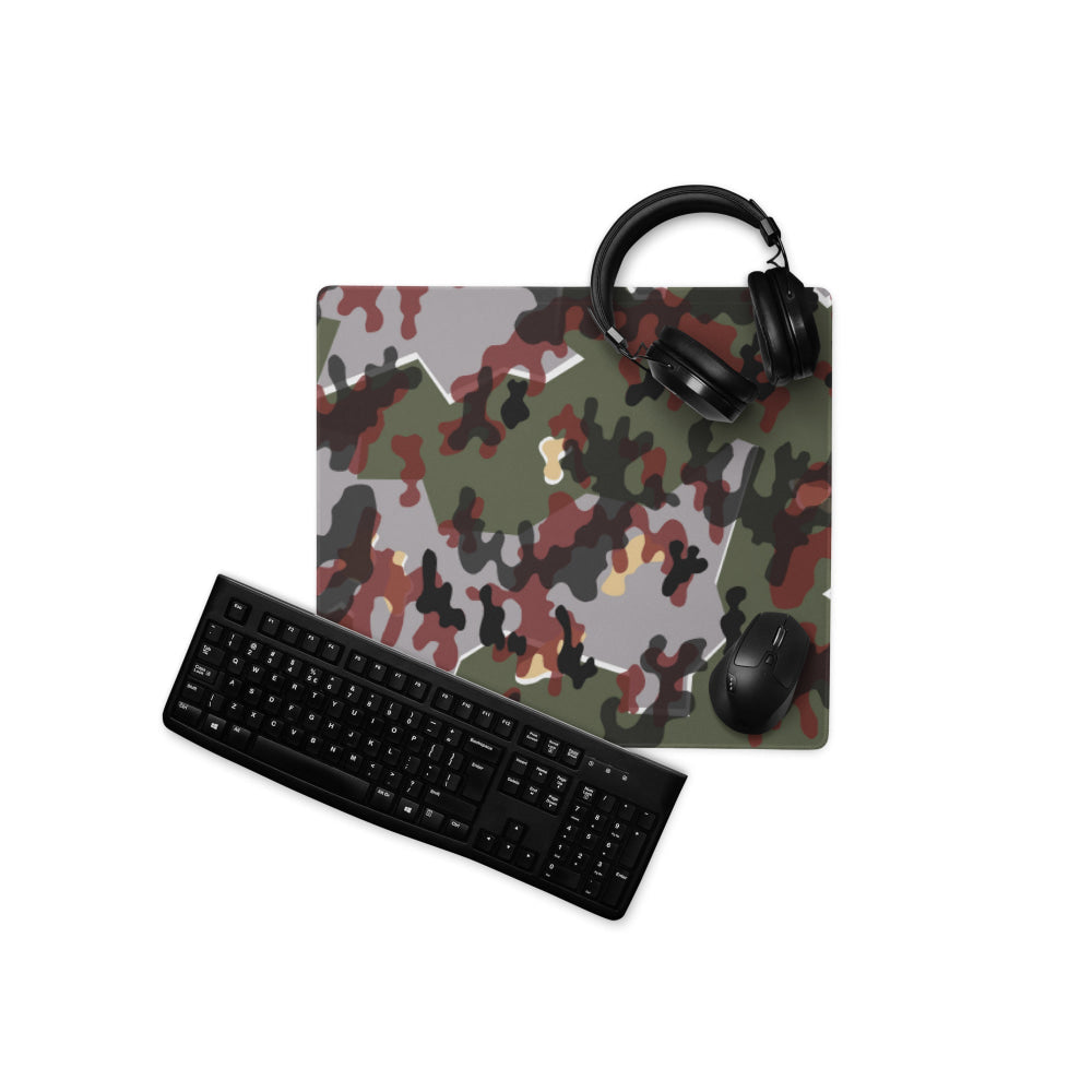 German Zelt-tarnmuster Winter CAMO Gaming mouse pad - 18″×16″ - Mouse Pad