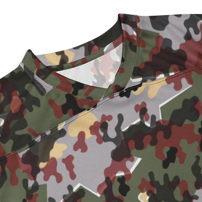 Zelt-tarnmuster Winter CAMO Unisex Hockey Fan Jersey