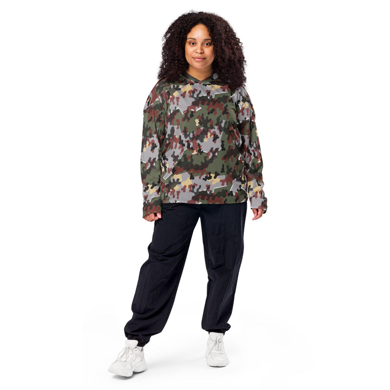 Zelt-tarnmuster Winter CAMO Unisex Hockey Fan Jersey
