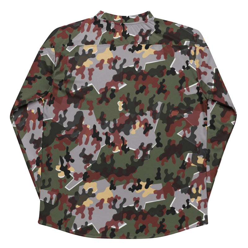 Zelt-tarnmuster Winter CAMO Unisex Hockey Fan Jersey