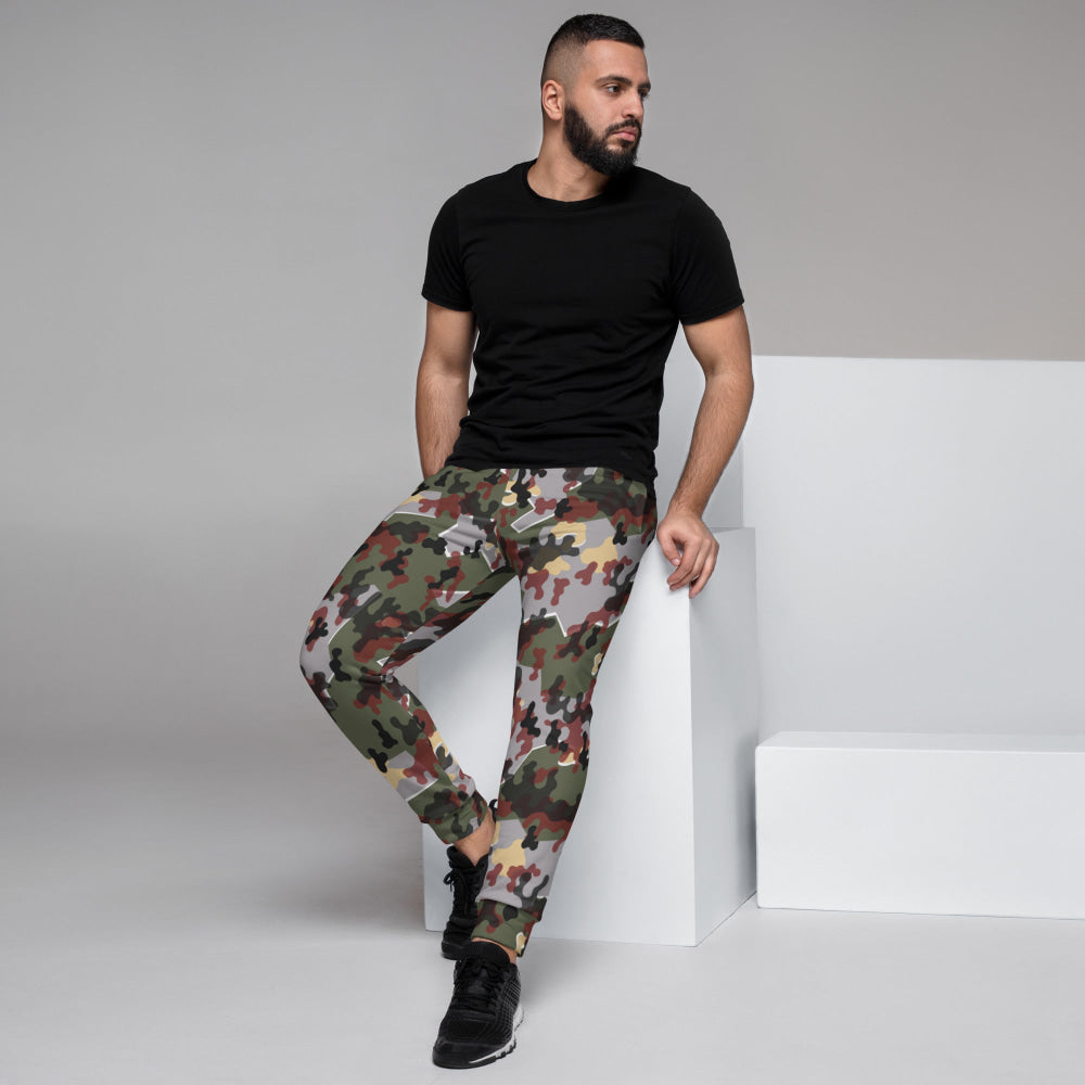 German Zelt-tarnmuster Winter CAMO Men’s Joggers - Mens